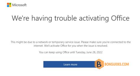 Office 365 were having trouble activating office windows 7